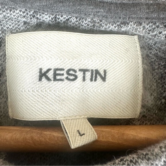 Kestin Durness Textured Crewneck Sweatshirt Undyed Marl Fleece Neutral - Picture 7 of 11